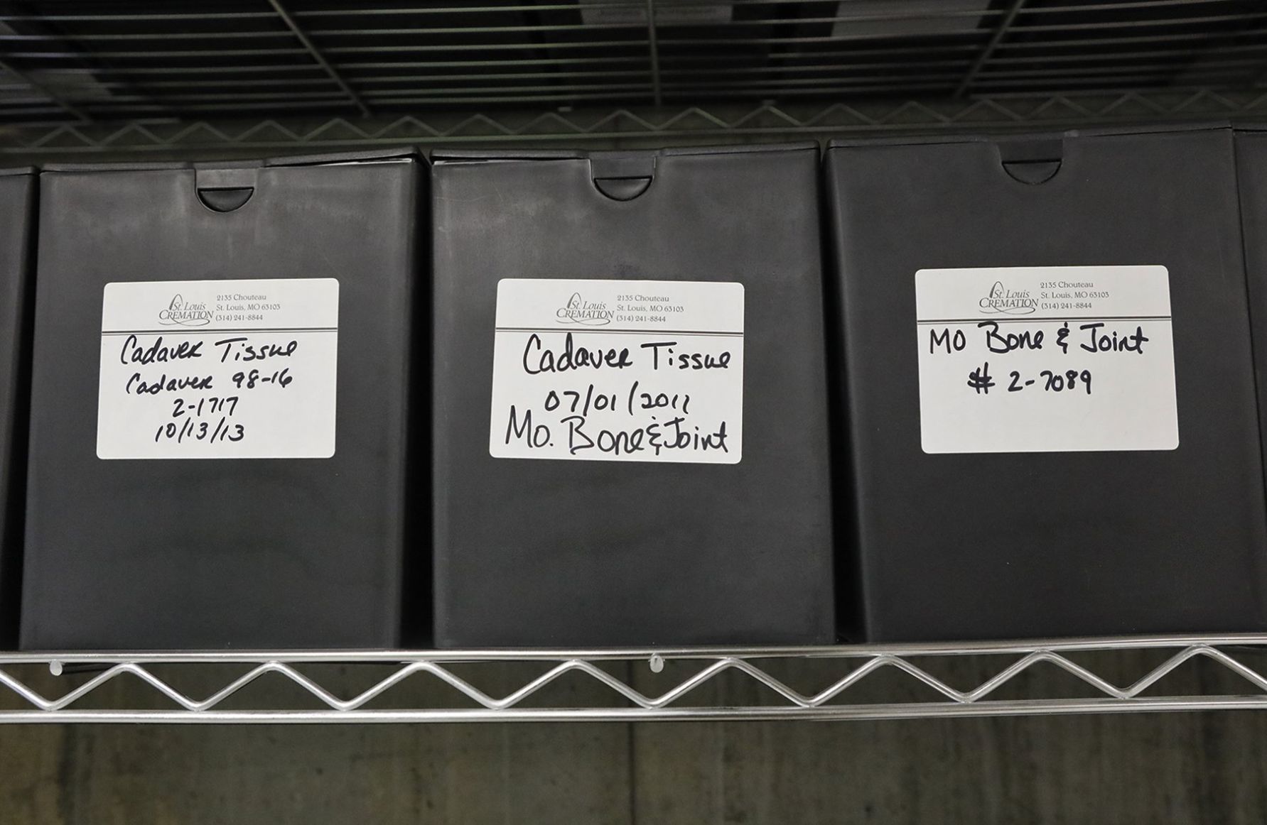This columbarium takes in unclaimed cremains